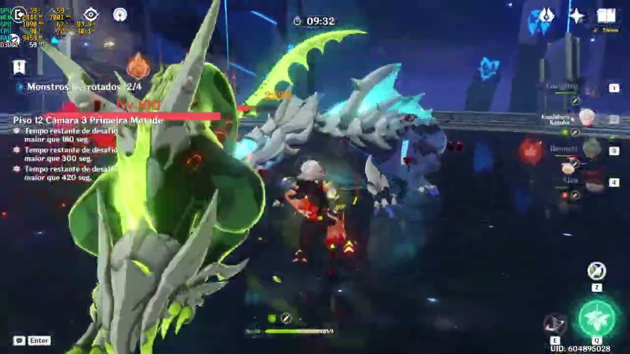 Pure Pyro Klee c1 x Abyss 12-3-1 - 54s