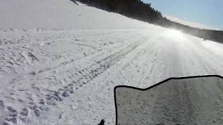 Snowmobiling Maine-Iac...southbound Allagash River Expedition 24