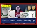 How to Find Marks, Silver Jewelry, Make Money with Reselling Tips | ThredUp Unboxing with Dr. Lori