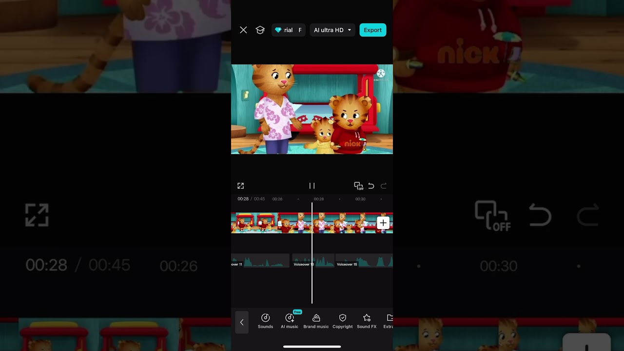 Daniel Tiger Voiceover! 