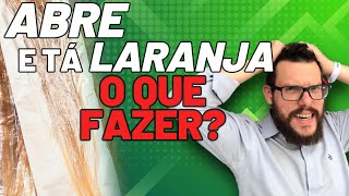 ABRE O PAPEL E TÁ LARANJA O QUE FAZER