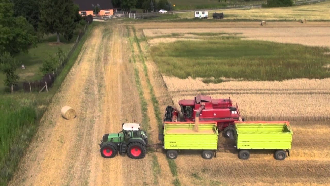 stettiner haff Ernte 2013 in Boock