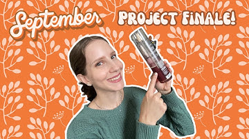 SEPTEMBER PROJECT USE-IT-UP FINALE! | I FINISHED almost everything!?!