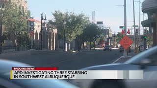 3 downtown stabbings could be related, Albuquerque police say
