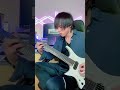 the GazettE/鴉 Shorts guitar cover.