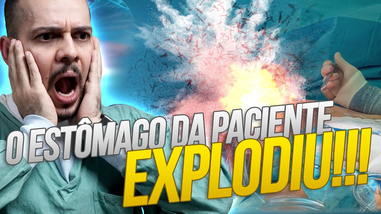 ESTÔMAGO da Paciente OBESA EXPLODIU de TANTO COMER | NUNCA tinha visto ...
