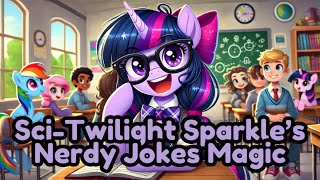 Sci Twi Twilight Sparkle Nerdy Jokes Magic Equestria Girls Fan Video AI generated Sci Twi Twilight Sparkle Nerdy Jokes Magic Equestria Girls Fan Video AI generated