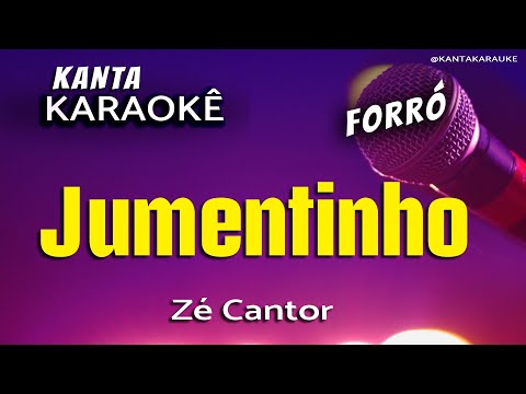Video thumbnail for karaokê JUMENTINHO forró - Zé Cantor