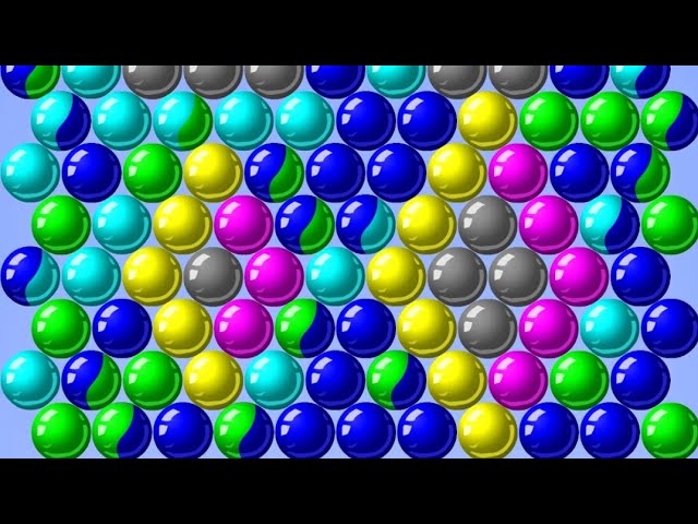 Bubble Shooter Rainbow 🌈 Level 46 - 55  Shoot and Pop Puzzle Game  @GamePointPK 