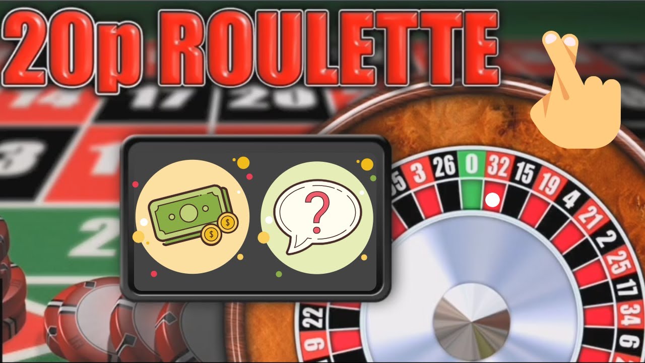 reputable 20p Roulette Online free spins bonus promotional banner in UK