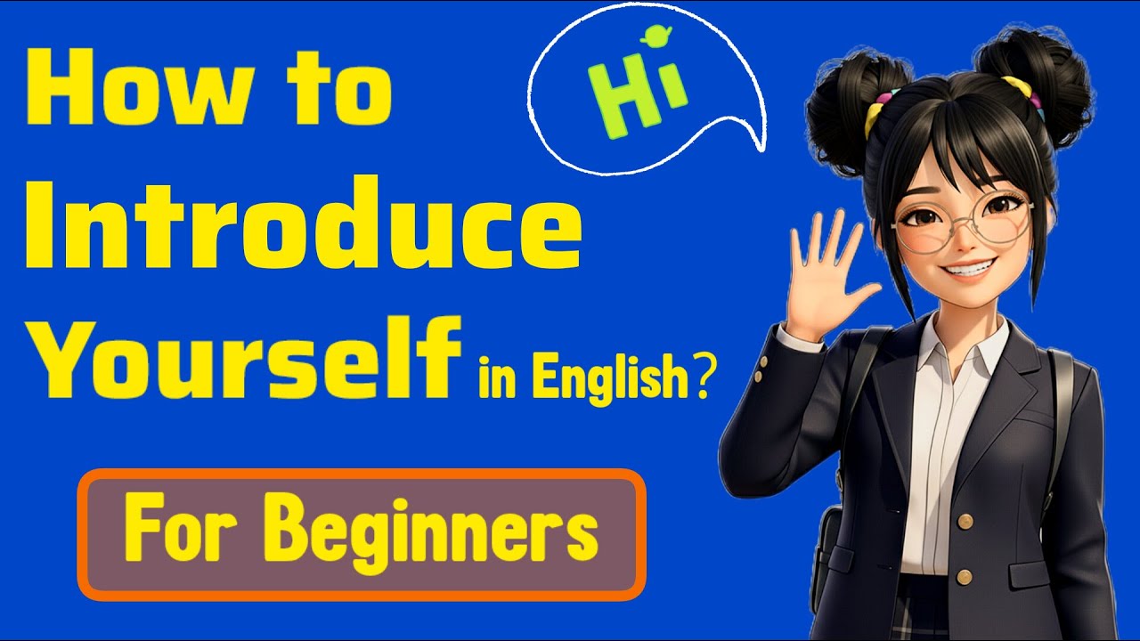 How to Introduce Yourself in English Like a Native Speaker | Slow ...