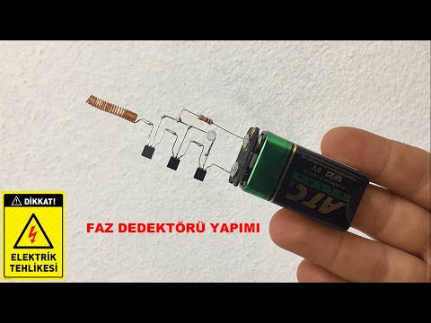 Faz Dedektörü Yapımı / Voltaj Dedektörü Yapımı / 220 Volt AC Dedektör Devresi / Kendin Yap