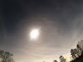 Total eclipse from north west ohio 2024  timelapse