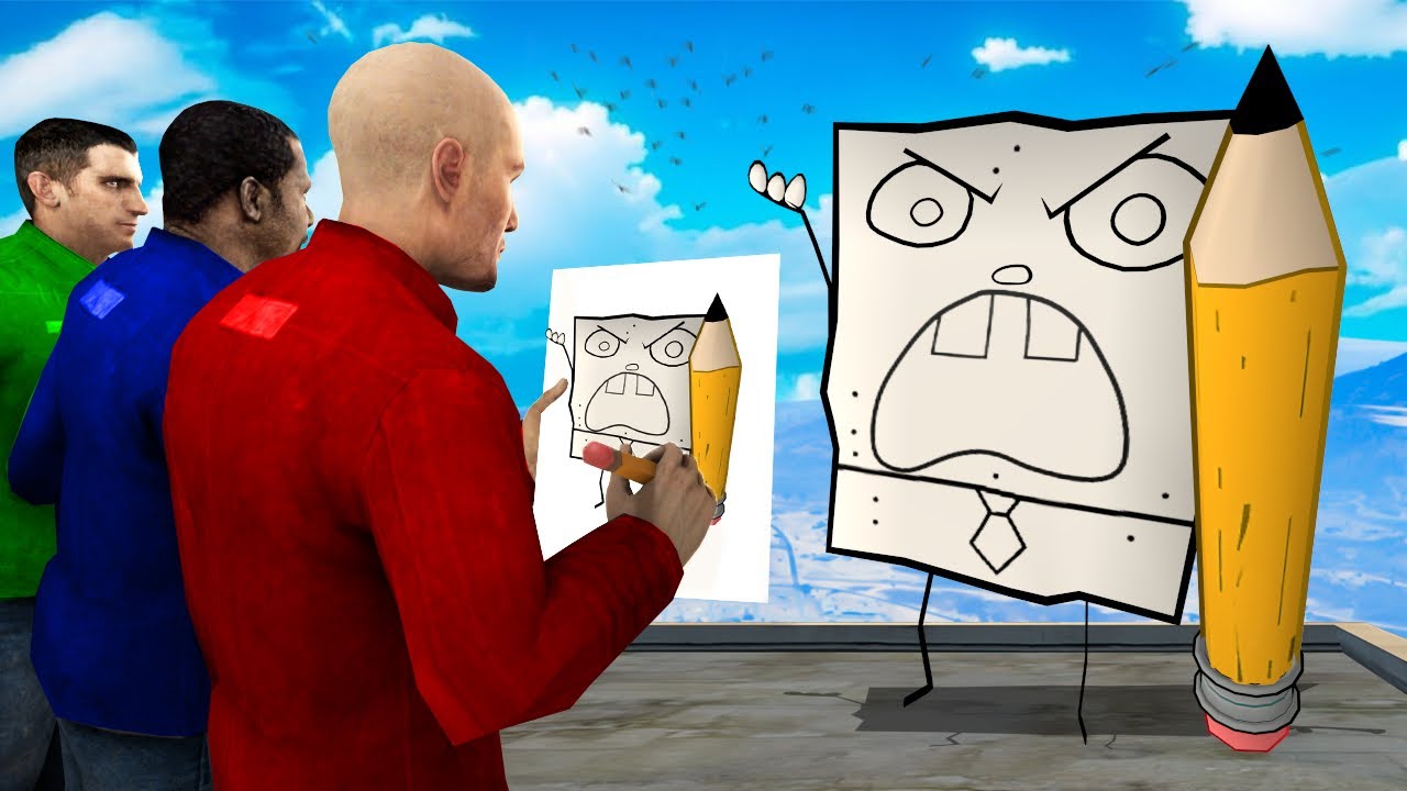 НИКОГДА НЕ РИСУЙ СПАНЧ БОБА! УГАР И БЕЗУМИЕ В Garry`s Mod