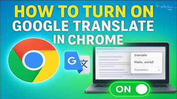 How To Turn On Google Translate In Chrome