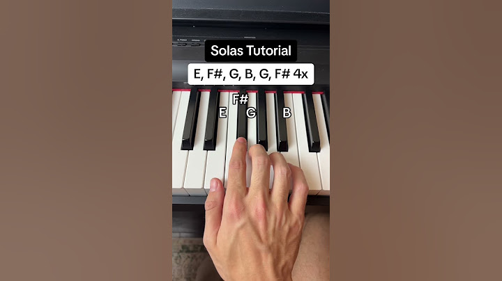 Solas Easy Piano Tutorial (Note Names Version) #piano #solas