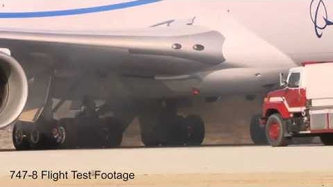 Boeing 747 8 performs ultimate rejected takeoff 21