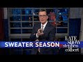 Stephen Colbert mocks Trump's tweet about bringing back 'global waming'