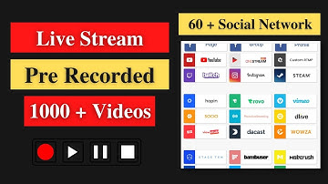 Live Stream Pre-Recorded Video On 60+ Social Platform With Onestream | Live Streaming