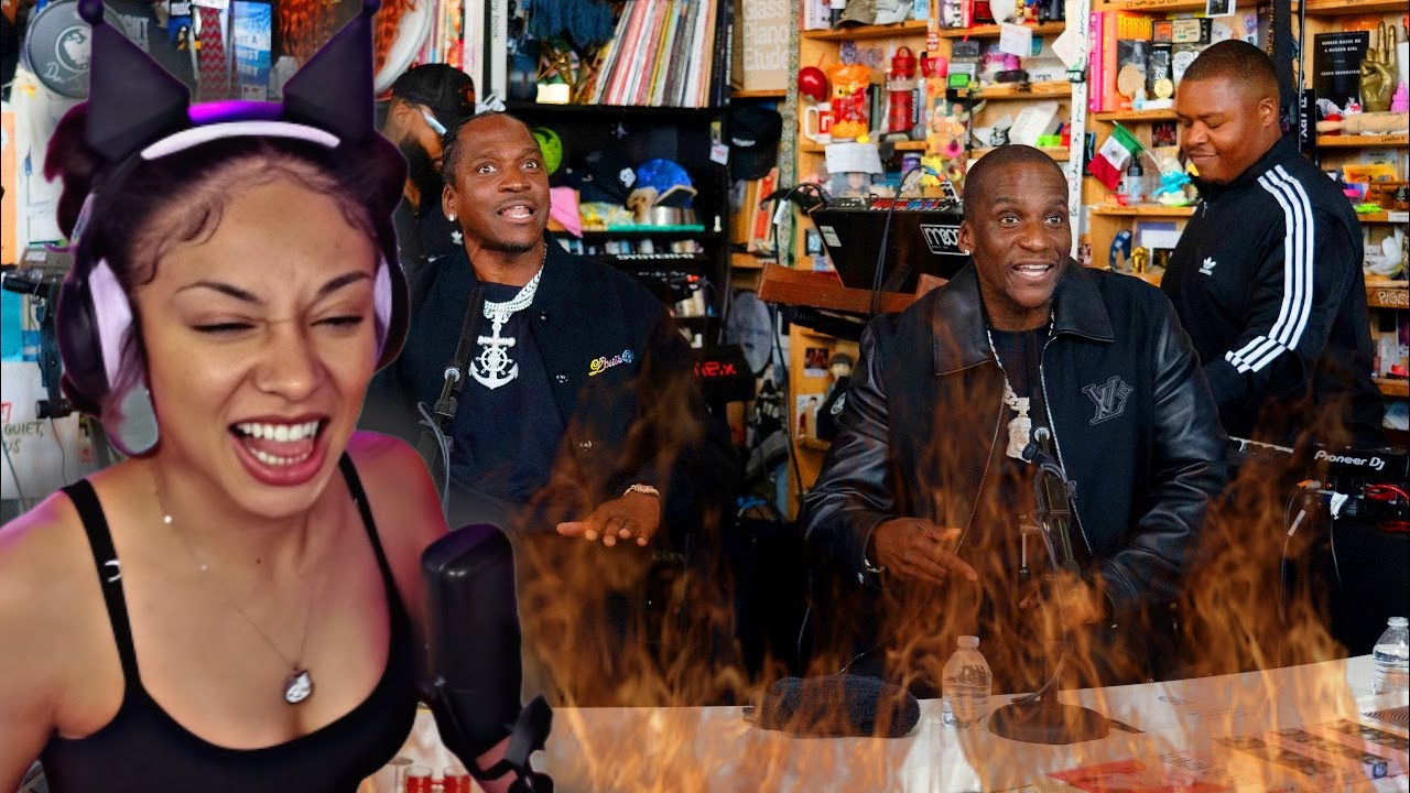 Rinnegoddess reacts to Clipse on Tiny Desk