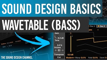 WAVETABLE Tutorial | Sound Design Fundamentals | Part Two - BASS Melodic House