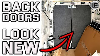 A CHEAP Way To Make Van Door Panels Look AMAZING