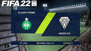 FIFA 22 ? - Ligue 1 - As Saint-Étienne vs. Angers Sco @ Ivy Lane ⚽