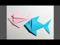 Origami fish        sha sl paper craft