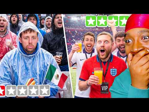 AMERICAN REACTS TO SIDEMEN CHEAP VS EXPENSIVE WORLD CUP TRIP