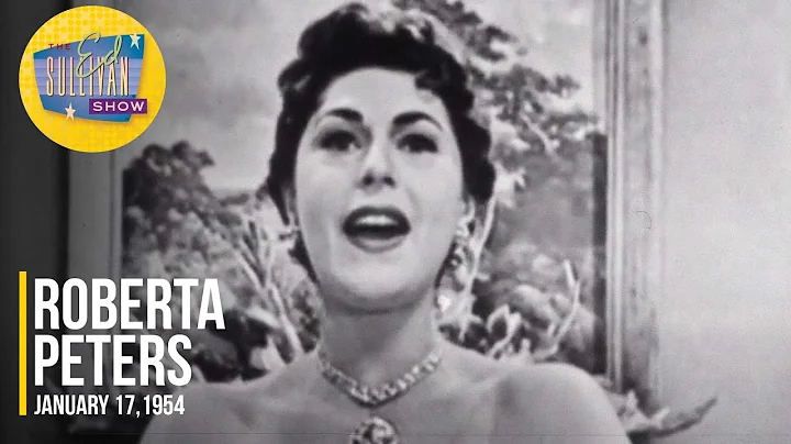 Roberta Peters "One Kiss" on The Ed Sullivan Show