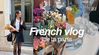 FRENCH SPEAKING VLOG in PARIS w/ English Subtitles 🌷 | Life in Paris, France