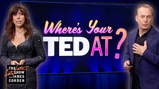 Improvised TED Talks w/ Bob Odenkirk & Edi Patterson