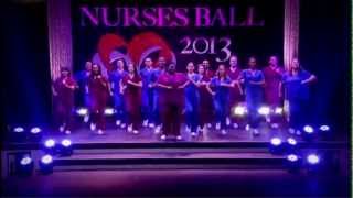 Lisa Donahey in General Hospital's 2013 Nurse's Ball