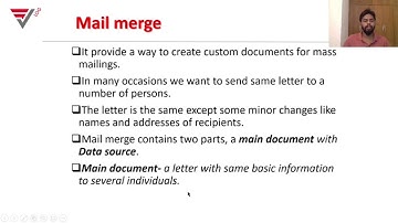 Introduction to computers and office automation: module 2 video 4:- Mail merge, Clipart, Smart art..