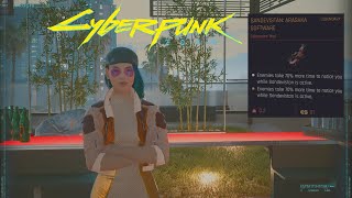 CYBERPUNK 2077 - SANDEVISTAN: ARASAK SOFTWARE (LEGENDARY STEALTH CYBERWARE MOD) screenshot 4