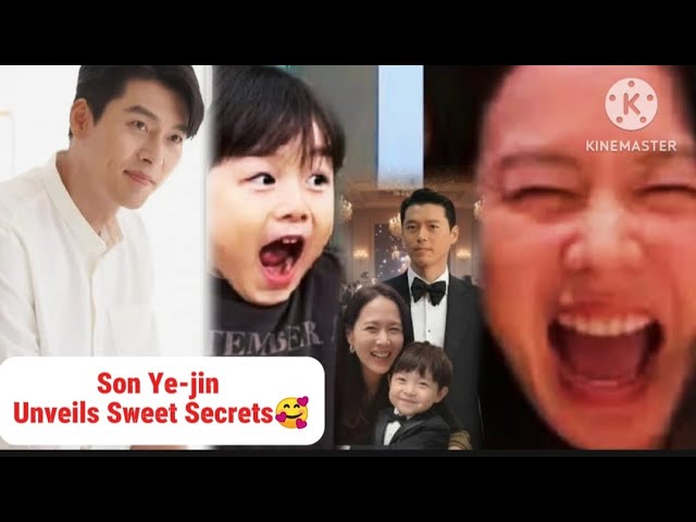 Son Ye-jin Unveils Sweet Secrets: Life as a Mother, Wife, and Her Bond with Hyun  Bin - YouTube