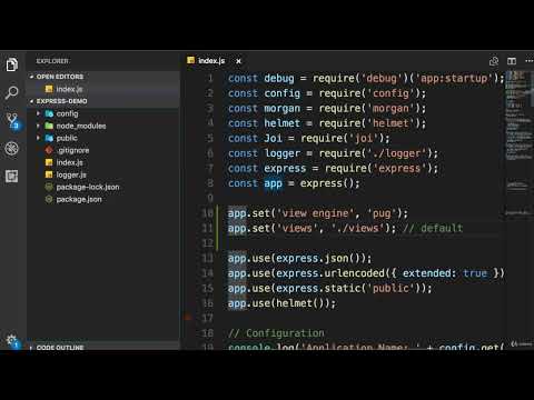 Node.js #59 - Templating Engines [By Mosh Hamedani]