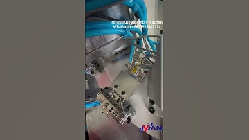 Soft close hinge automatic assembly machine #cabinethinge #hinge #hingeproduction