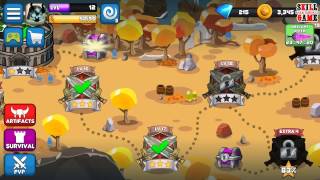 Tiny Gladiators Level 16 - 20 ( EASY ) Gameplay