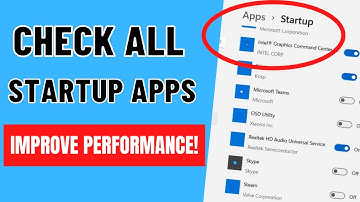 How to View All Startup Programs in Windows 11/10 (2022)