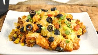 Tex Mex Tater Tot Casserole Recipe Video | RadaCutlery.com