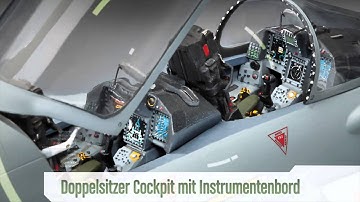 Eurofighter Typhoon Twin Seater Fighter Jet (Scale Model Jet by Revell) - ToySeek