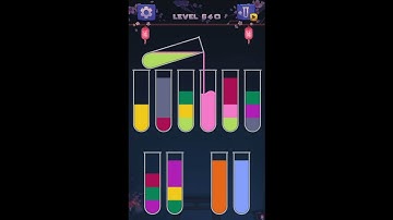 Sort Water Color Puzzle Level 640