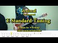 Animal - Def Leppard (Bass Cover with Tabs)