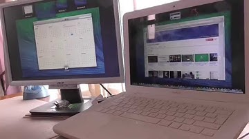 How to use external screen on MacBook late 2009 with Mavericks