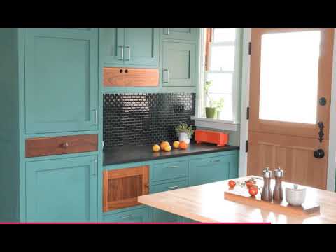 Видео: 30 Must-See Painted Kitchen Cabinet Ideas