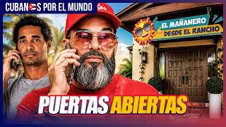 Luis Manuel Otero Alcántara talks with Otaola from Miami