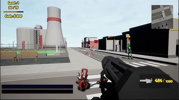 Indie Game Devlog - More Weapons Added Including a Minigun (Unreal Engine Solo Dev Project)