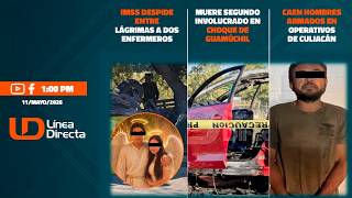 IMSS despide entre lágrimas a dos enfermeros