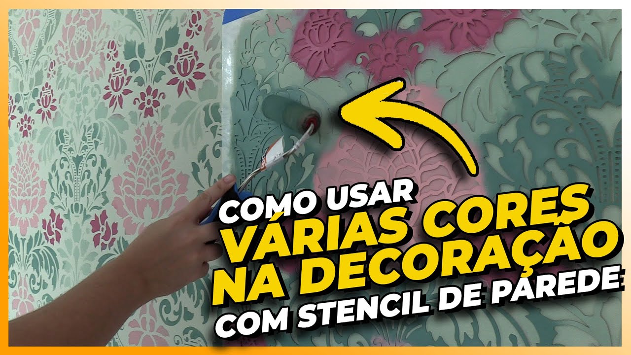 Cores de Tinta: aprenda a pigmentar com xadrez líquido - Stencil Decor